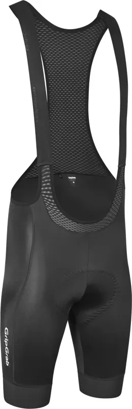 Aanbieding Endurance korte fietsbroek met bretels – Black – XXL