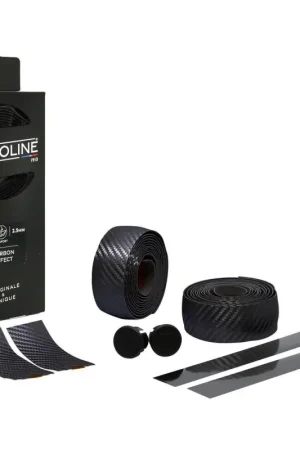 Velox Guidoline stuurlint carbon look ø2.5x3.0mm 175cm zwart Beperkt Aanbod