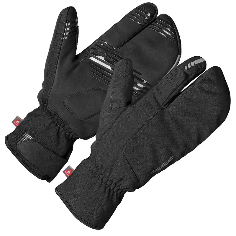 Beste Prijs Gripgrab Nordic 2 Windproof Deep Winter Lobster Gloves mt Black