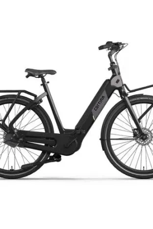 Cortina E-Common Integrated Family Jet Black Gloss Dames 2026 Bestseller