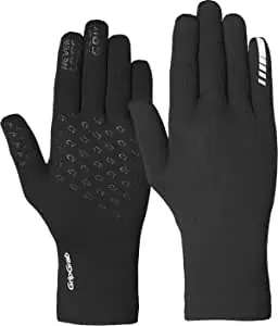 Gripgrab Waterdichte gebreide thermische handschoenen mt Black Gecertificeerd