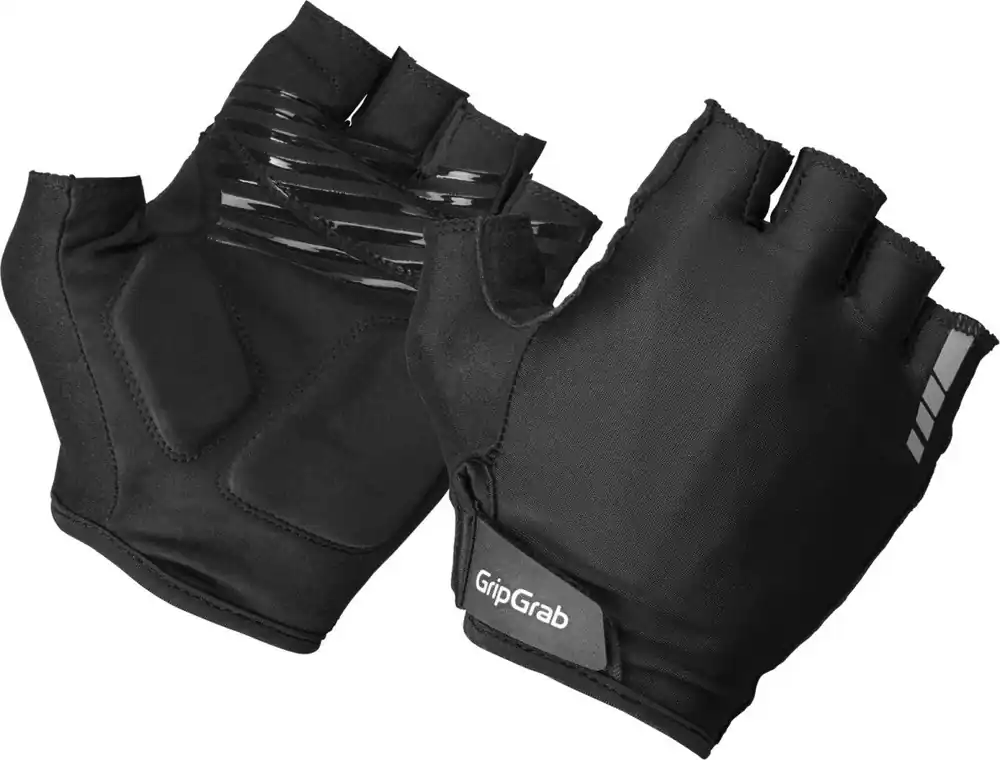 RIDE Padded Korte Vinger Zomer Handschoenen – Black – XXL/12 Superprijs