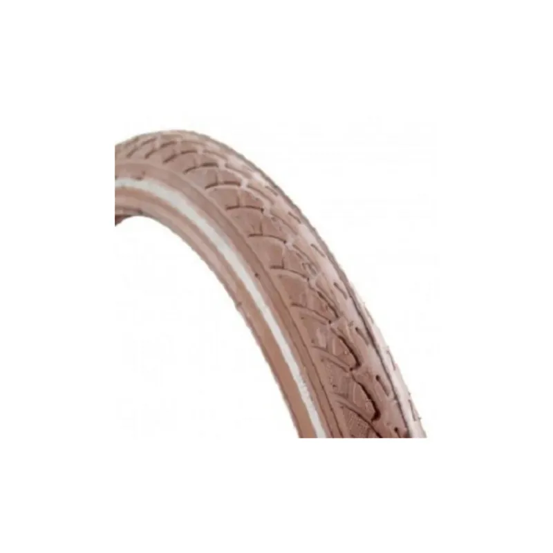 Deli buitenband bruin met reflectie, 22x1.75, etrto 47-457 Uitverkoop
