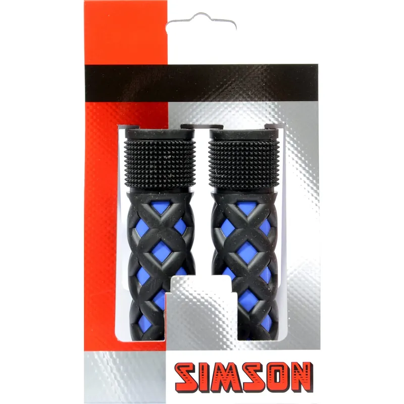 Dagaanbieding Simson handvatten kinder kobalt/zwart
