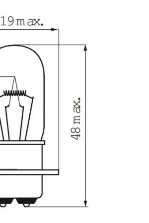Seizoensaanbieding Bosma Lamp 12V-25 25W PX15D