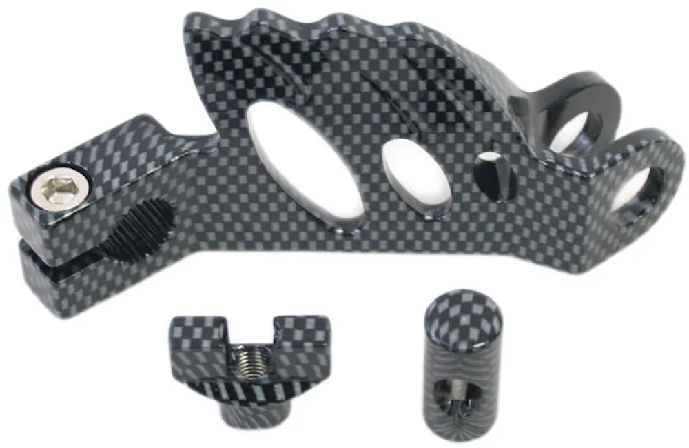 Edge Remsleutel universeel scooter achter Wing carbon look Populair