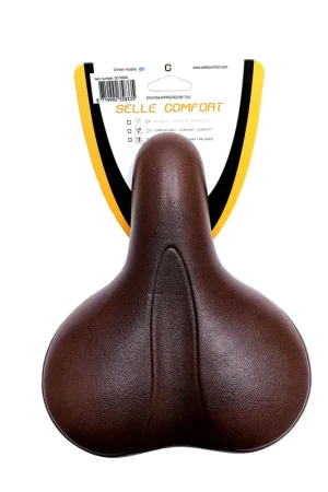 Selle comfort zadel e-bike soft bruin, zonder strop Koop Online