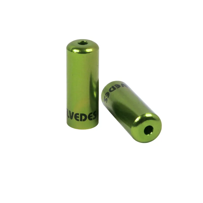 Elvedes kabelhoedje 4,2mm aluminium groen (10st) Beste Prijs