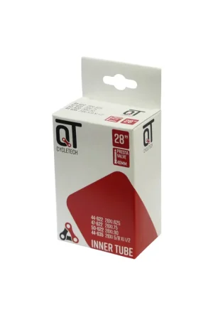 Qtcycletech Qt binnenband sv19 28 inch 44 50-622 sv 40 mm 2217387 Hoge Kwaliteit