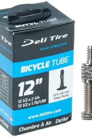 Deli Tire binnenband dv1 12 inch 45 mm 47 62-203 hollands ventiel Direct Beschikbaar
