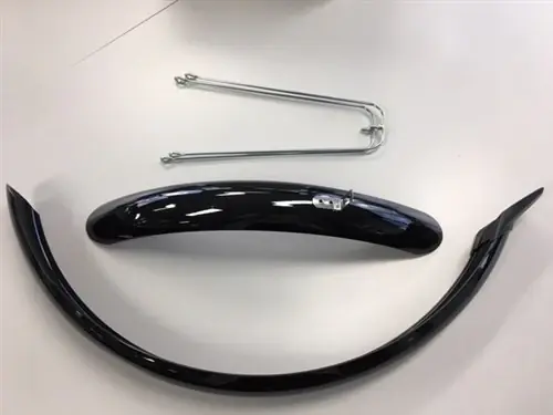 Gereduceerde Prijs Stel spatborden 20 inch 51 pvc zwart eurofender