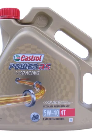 Castrol Olie RS Racing 4T 5W-40 fles à 4 liter Nu Kopen