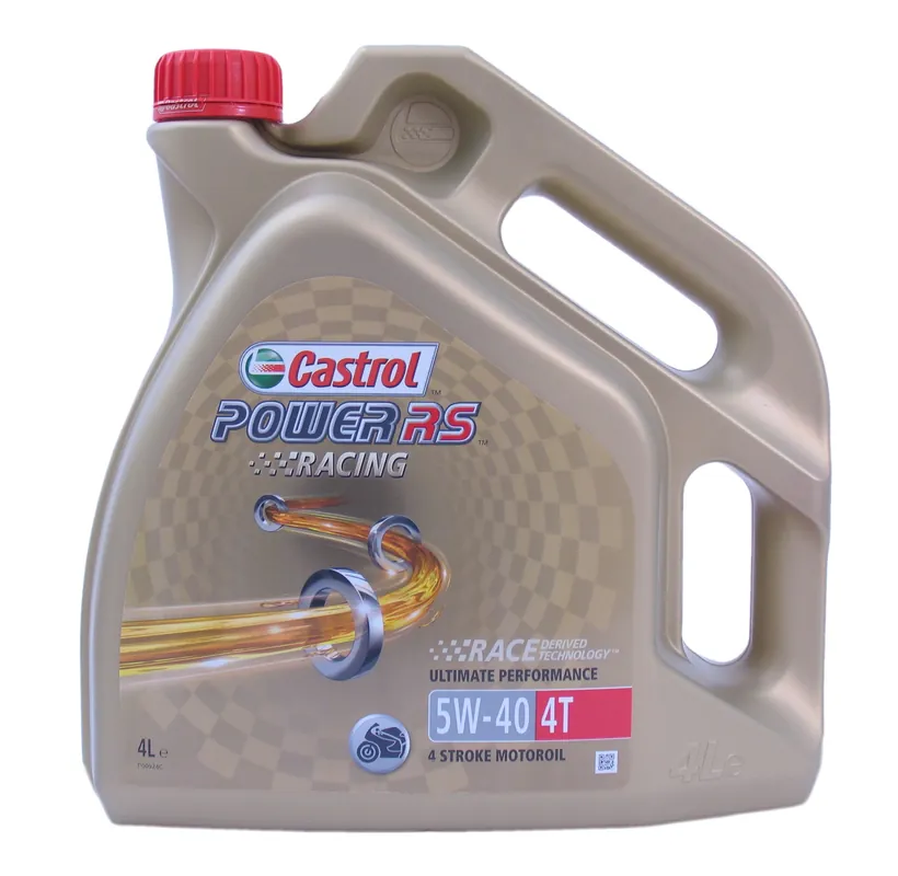 Castrol Olie RS Racing 4T 5W-40 fles à 4 liter Nu Kopen