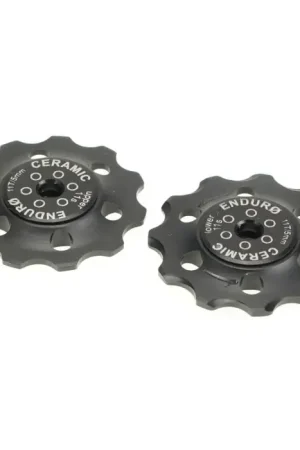 Enduro bearings derailleur pulleys - zero ceramic - shimano - 11 speed - black Must-Have