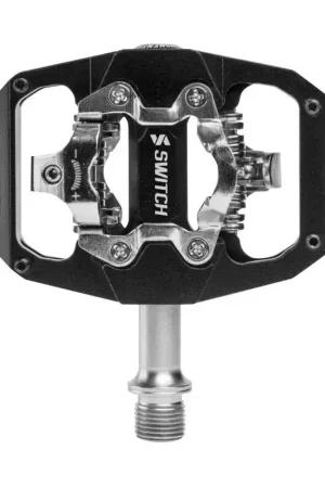 Switch Paar pedalen gravel - plate automatique alu Cnc (Shimano Spd) Lage Prijs