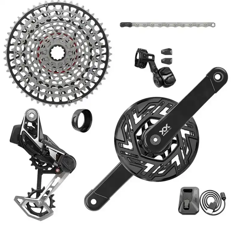 Veilige Betaling Sram Compleet axs t-type clip-on fietspakket XX Bosch ISIS 36DTS 165 10/52
