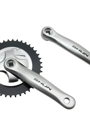 Goedkoop P2R City crankstel aluminium kettingblad 38D. 3.30 (1-8")