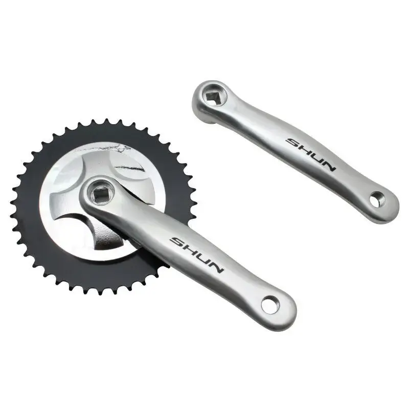 Goedkoop P2R City crankstel aluminium kettingblad 38D. 3.30 (1-8")