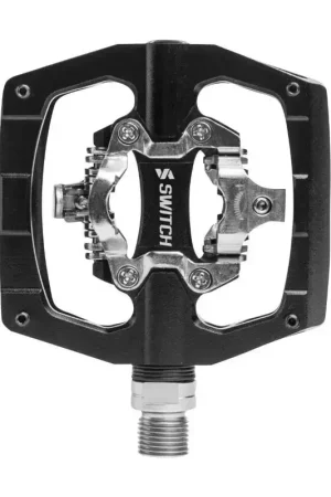 Switch Paar pedalen gravel - plate automatique alu Cnc (Shimano Spd) Flitsaanbieding